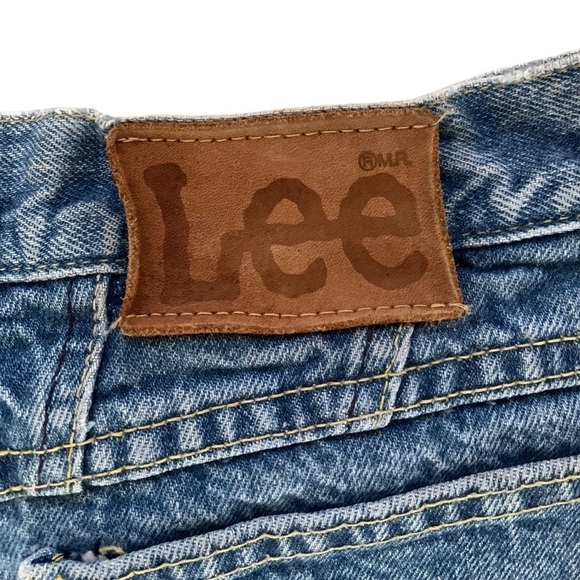 Vintage LEE Riders USA Union Made High Rise Tapered Mom Jeans Size 29 - Picture 11 of 13